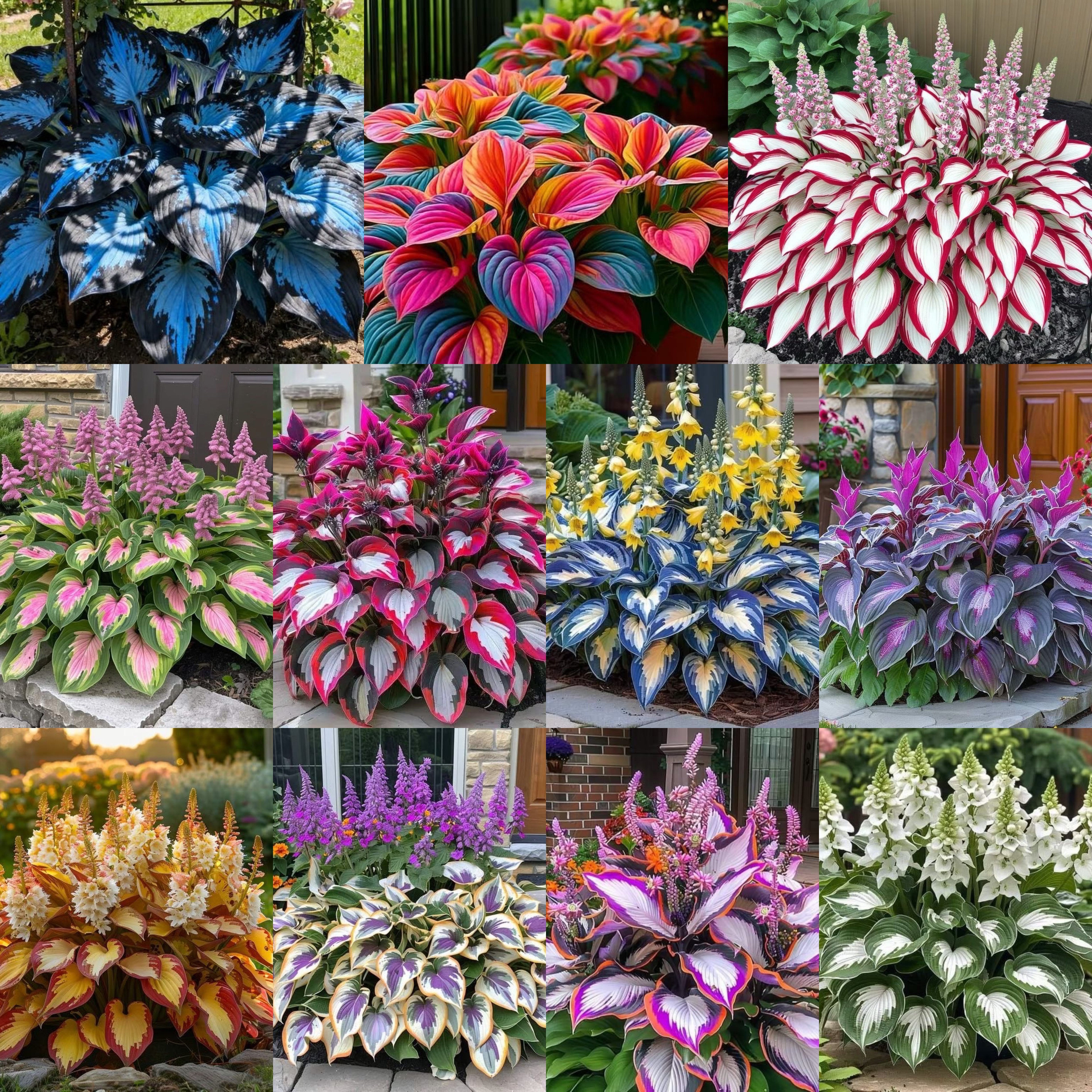 🔥Dernière vente de fleurs d'hiver🌌Graines de haute qualité pour hostas rares🌿Plantes tolérantes à l'ombre