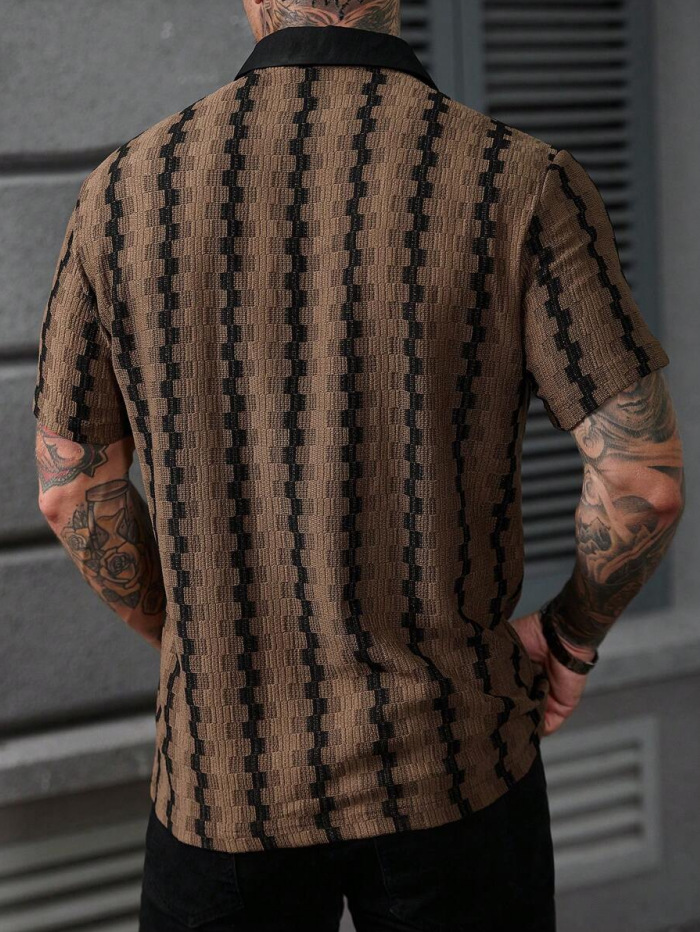 Urban Heritage Plaid Shirt | Relaxed Fit, Breathable Tech-Weave – Lightweight Summer Button-Down for Daily Wear