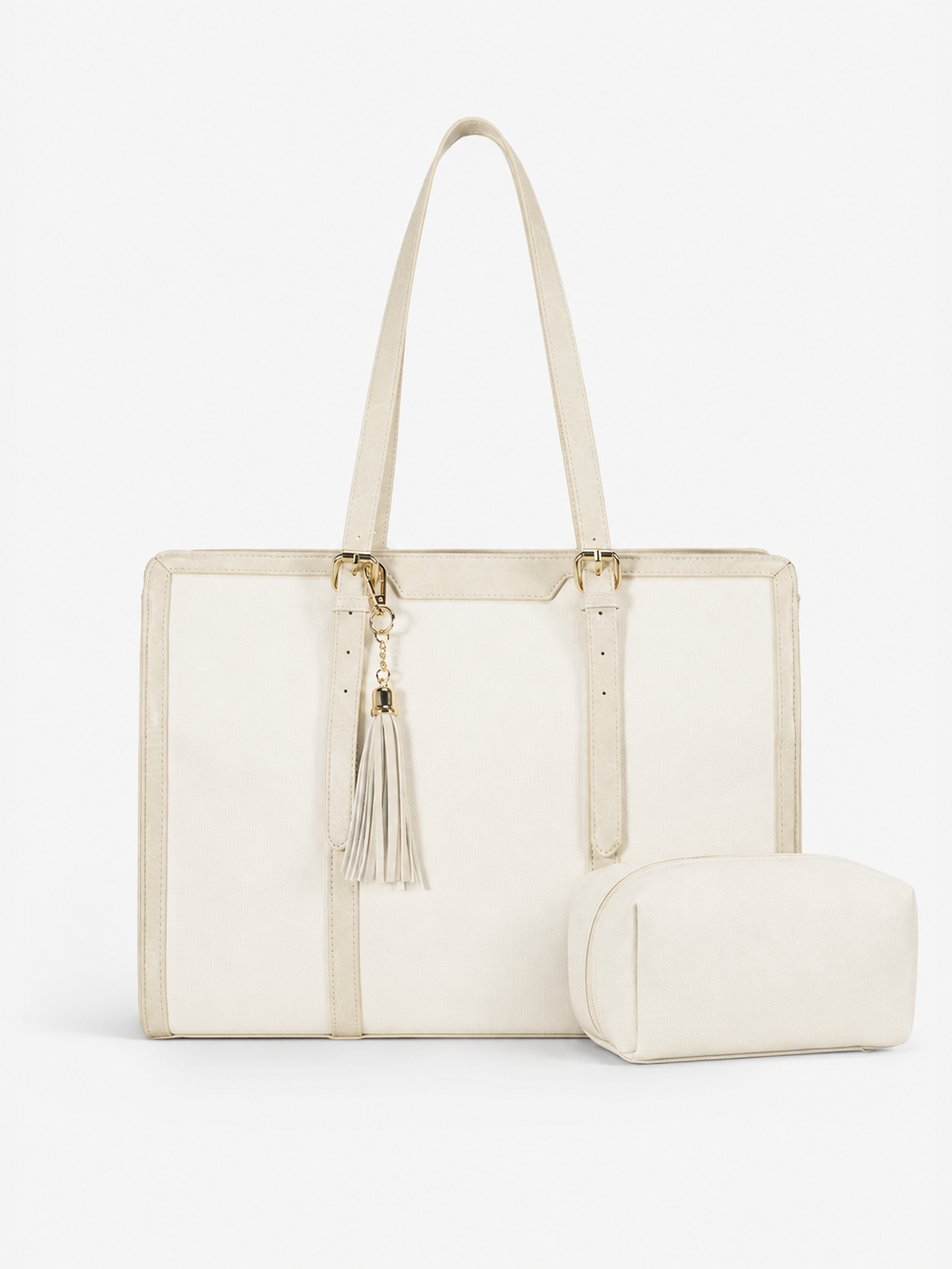 💼Vintage Embossed Leather Laptop Tote, 15.6" 17.3"Laptops🔥（Handcrafted with care）As an added bonus, this messenger bag comes with a clutch bag.