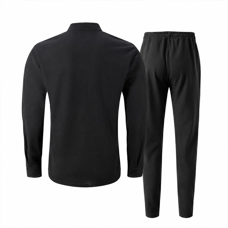 Cotton Waffle Knit Lounge Set – 2-Piece Stand Collar Top & Drawstring Pants | Breathable Loungewear for Home, Travel & Casual Days---Buy 2 Get Extra 10%Off& Free Shipping