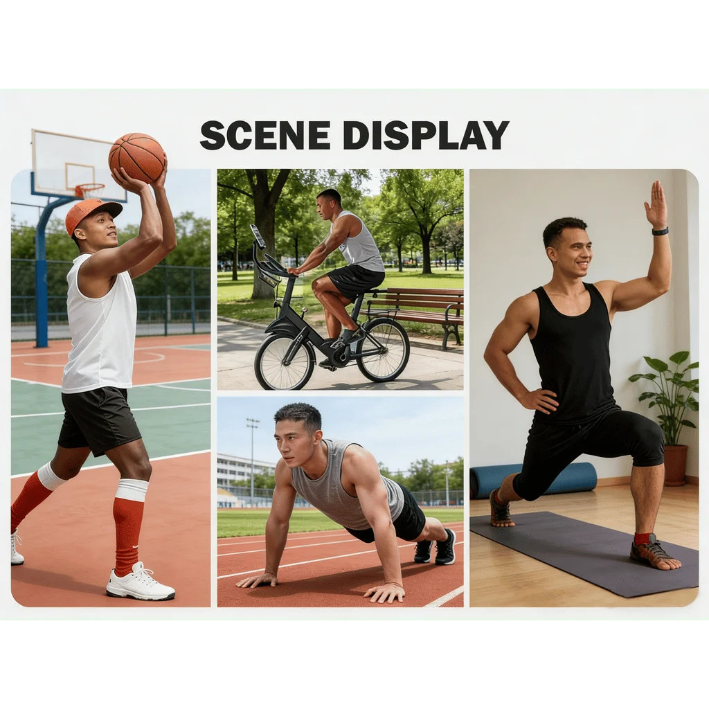 🔥Men's  Wide Strap Ribbed Tank Top