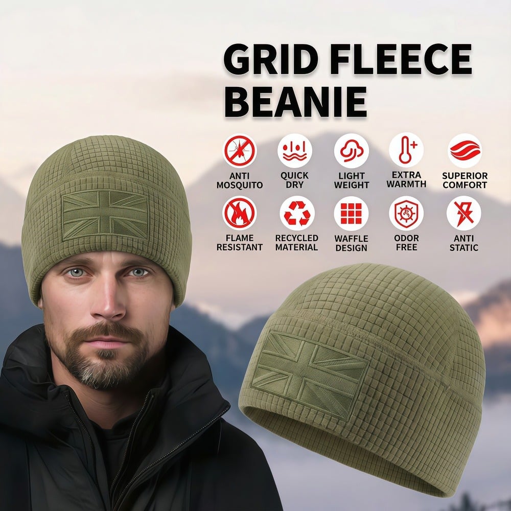 🔥LAST DAY 50% OFF-Elite Tactical Fleece Hat - Your All-Weather British Guardian