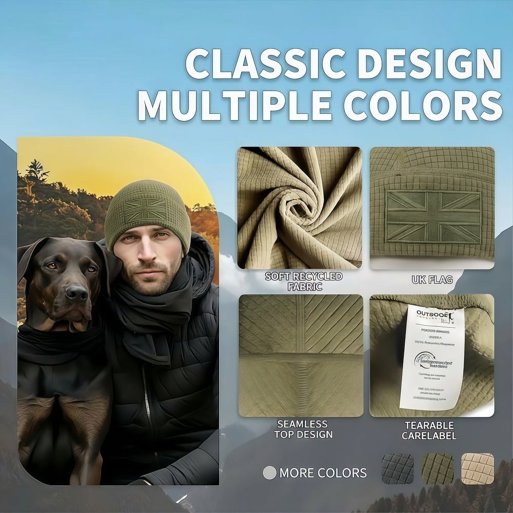 🔥LAST DAY 50% OFF-Elite Tactical Fleece Hat - Your All-Weather British Guardian