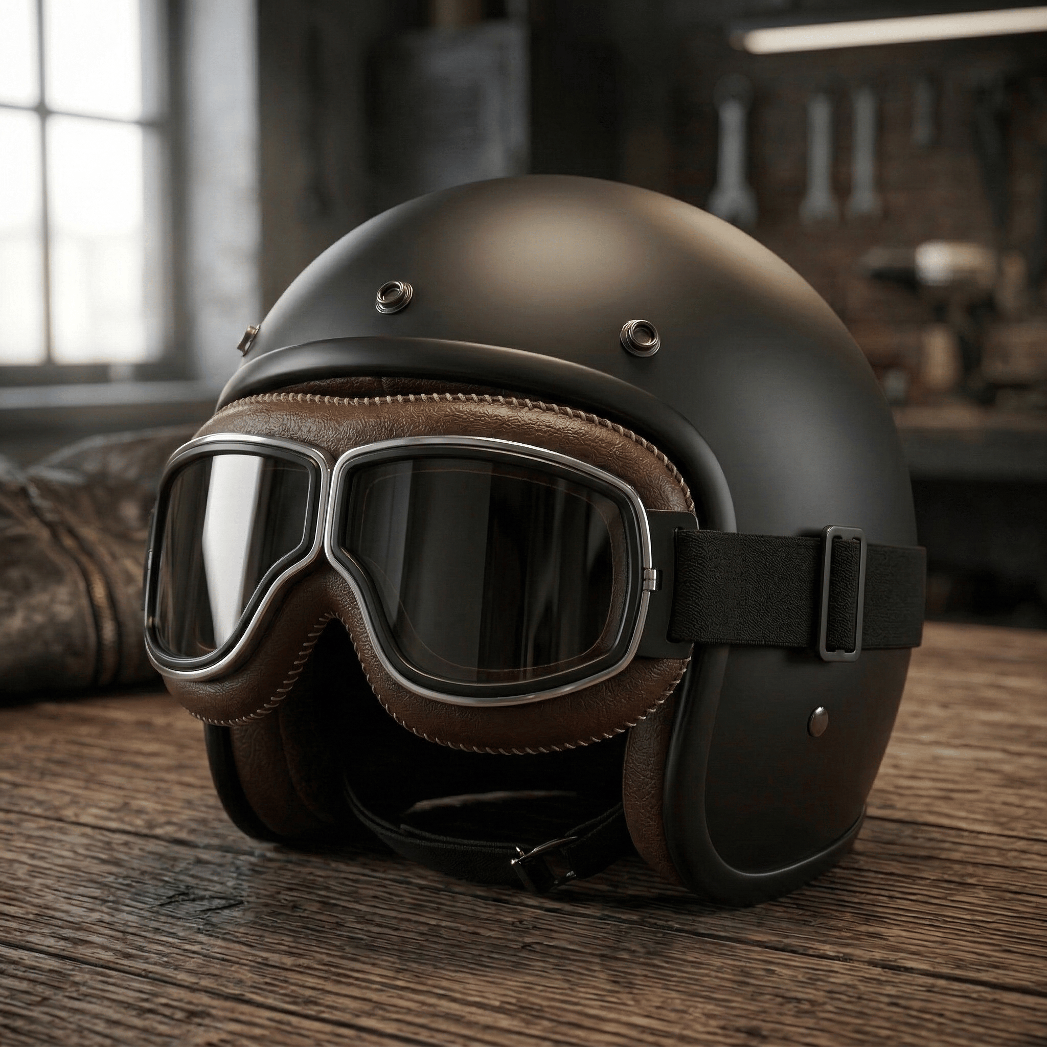 🔥Limited Time Sale 49% OFF - 🕶️ OTG Vintage Motorcycle Goggles (Fits Over Glasses)