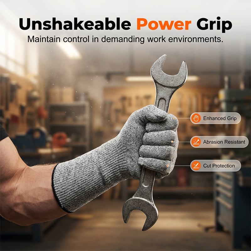 ✋ Level 5 Cut Resistant Safety Gloves – Puncture Proof, Breathable, Touchscreen Compatible. Great for Gardening, Glass Handling & Carpentry 🪴🔧✨Buy 2 Save 10% Off & Buy 3 Save 15% Offo& Buy 4 Save 20% Offo