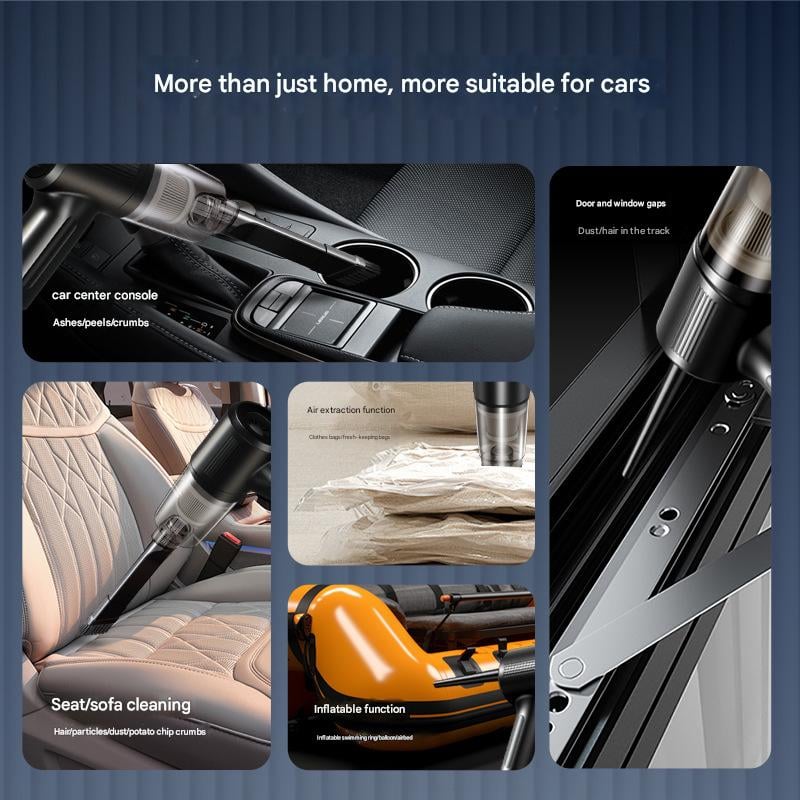 🔥Wireless  Handheld Car Vacuum Cleaner Portable Cordless , Vacuum Cleaner with Multi-Nozzles---Free delivery when you buy 2 or more