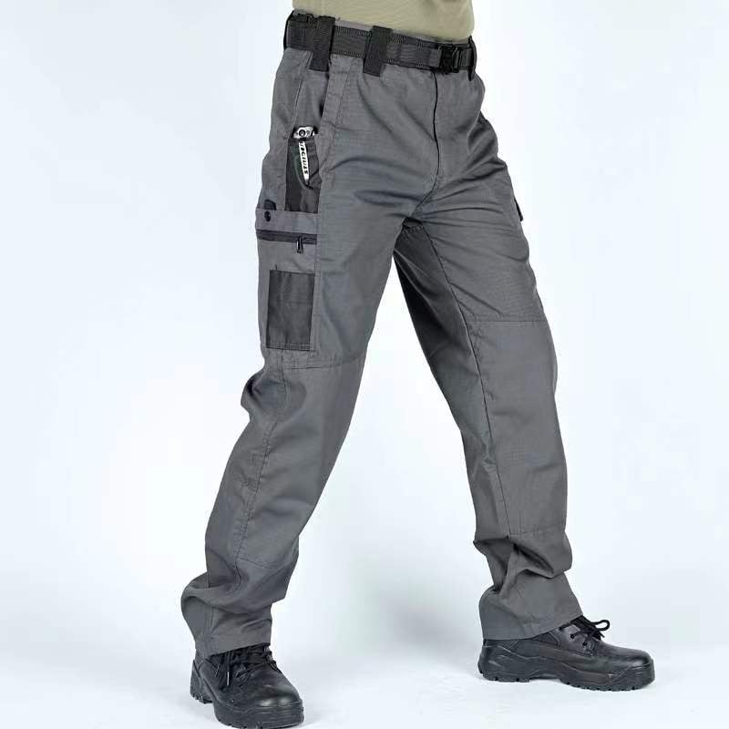 🔥LAST DAY 49%---Men's Waterproof Tactical Work Pants - Solid Color with Multi-Pockets for Outdoor Activities---Buy 2 Get 10% Off & Free Shipping