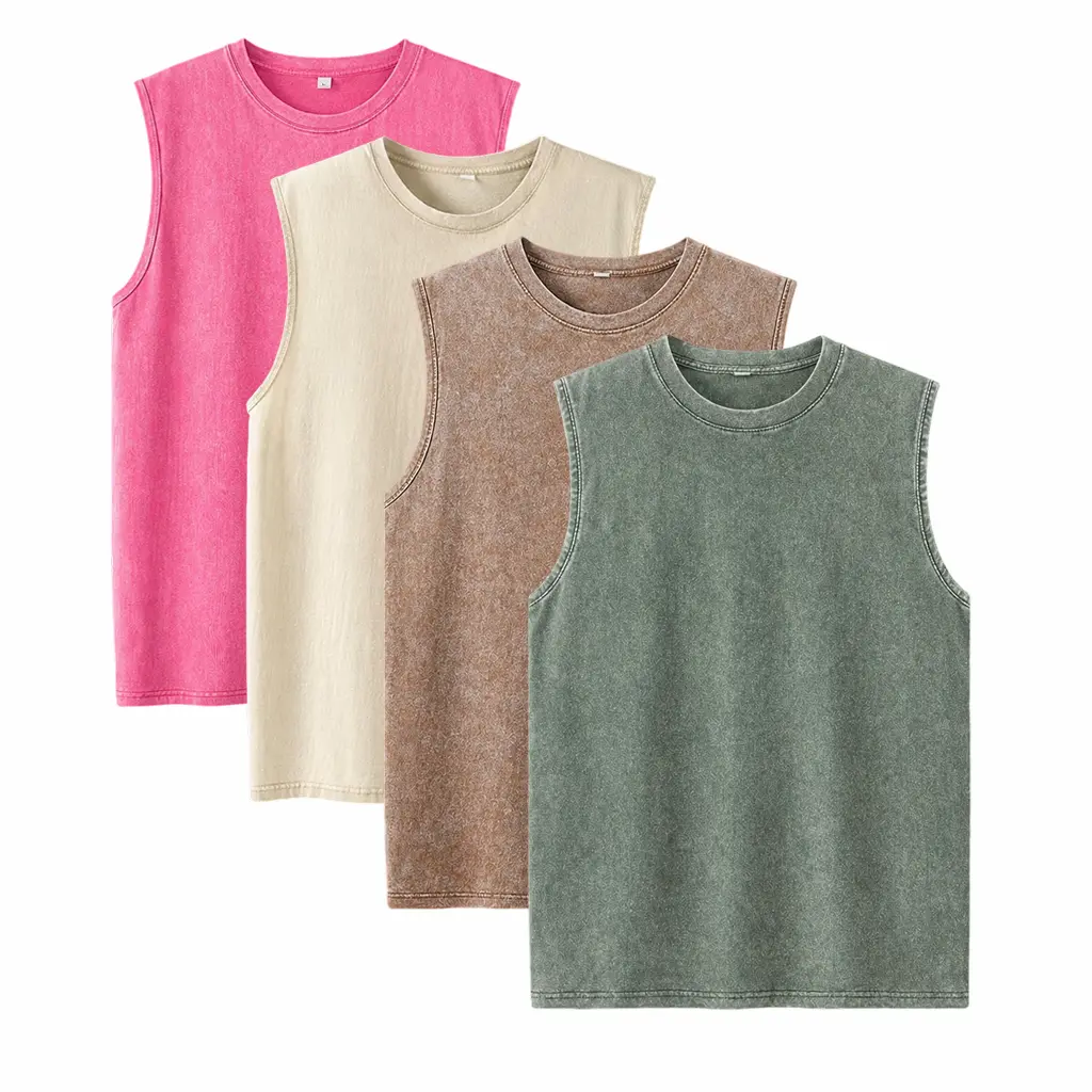 Men‘s Oversized Heavy Cotton Sleeveless Vest ---Buy 4 Get Extra 40% Off & Free Shipping