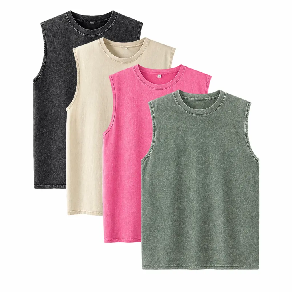 Men‘s Oversized Heavy Cotton Sleeveless Vest ---Buy 4 Get Extra 40% Off & Free Shipping