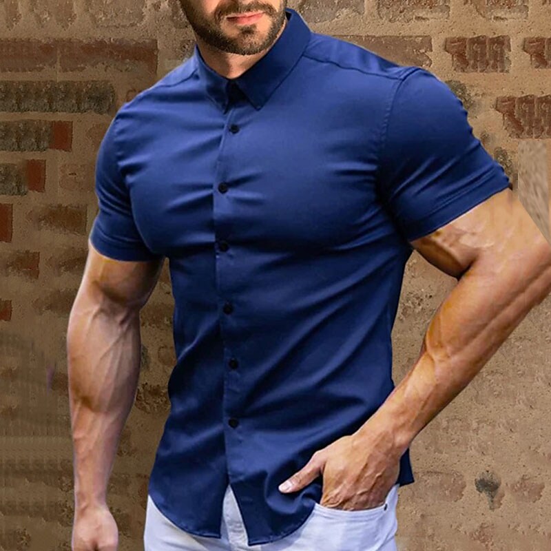 ✨ Men's Non-Iron Shirts – Wrinkle-Free, Comfortable All Day & Perfect for Business or Casual 👕---Buy 2 Get Extra 10% Off & Free Shipping
