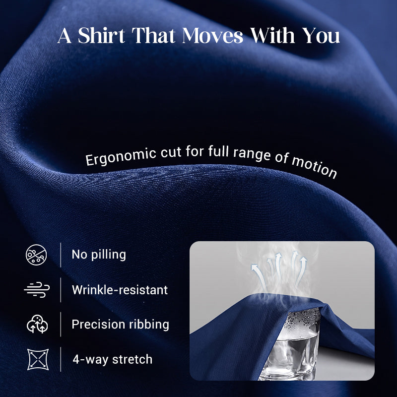 ✨ Men's Non-Iron Shirts – Wrinkle-Free, Comfortable All Day & Perfect for Business or Casual 👕---Buy 2 Get Extra 10% Off & Free Shipping
