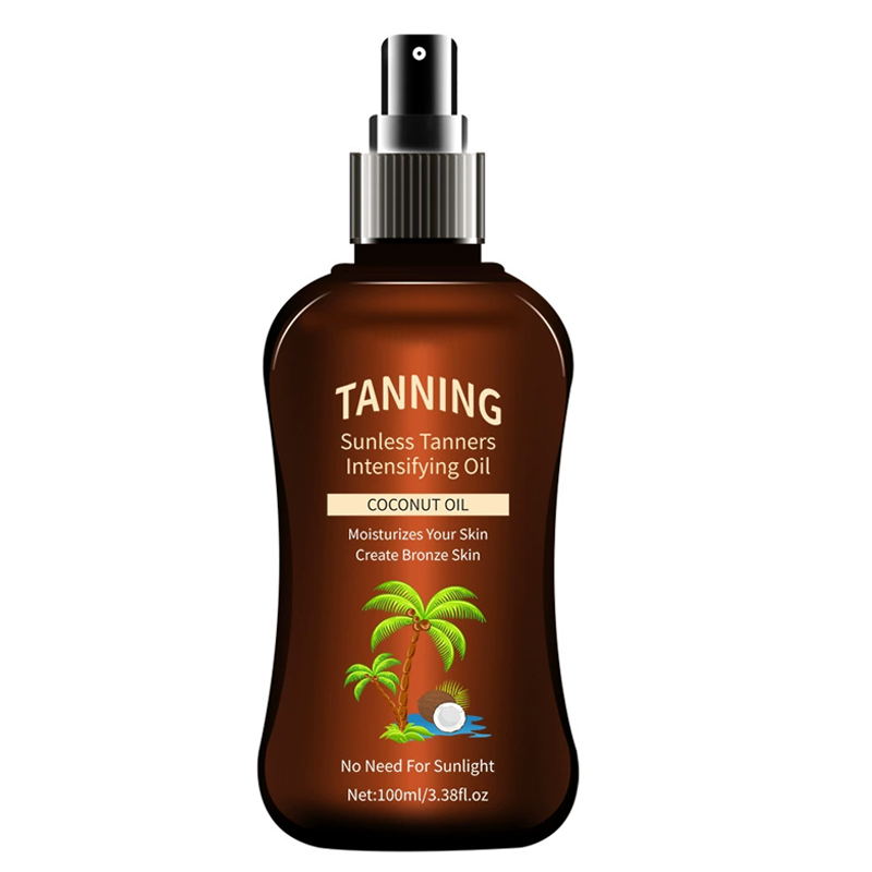 ⚡80K+ SOLD!💛Sunless Tanning Oil with Coconut Oil