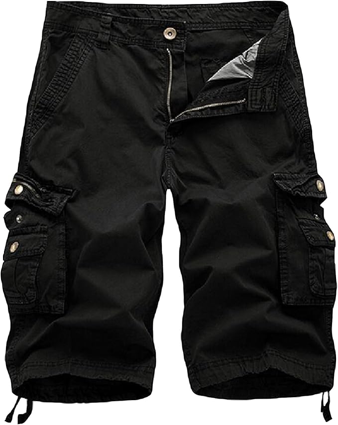 Men's Cargo Shorts | Relaxed Fit, Multi-Pocket, 100% Cotton, Outdoor Casual---Buy 2 Get 10% Off & Free Shipping!