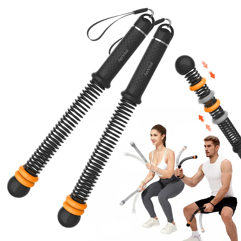2026 New Cordless Battle Ropes for Home Gym | Weighted Workout Ropes for HIIT, Full-Body Exercise – No Anchor Needed---Buy 2 Get 10% Off & Free Shipping!