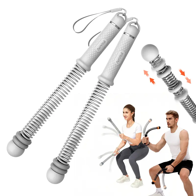2026 New Cordless Battle Ropes for Home Gym | Weighted Workout Ropes for HIIT, Full-Body Exercise – No Anchor Needed---Buy 2 Get 10% Off & Free Shipping!
