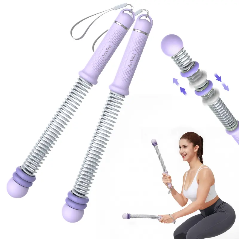 2026 New Cordless Battle Ropes for Home Gym | Weighted Workout Ropes for HIIT, Full-Body Exercise – No Anchor Needed---Buy 2 Get 10% Off & Free Shipping!