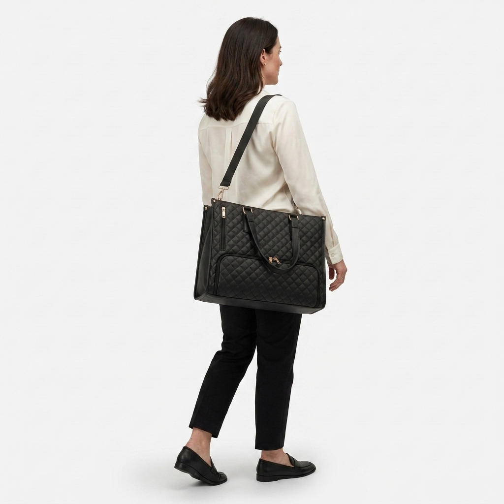 3-IN-1 Totebag-Dimensions: 5.5″ D × 14.5″ W × 17″ H🔥（Handcrafted with care）