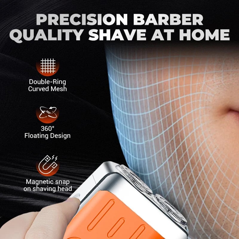 🔥2026 New Upgrade🔥Men's Portable Mini Rotary Electric Shaver