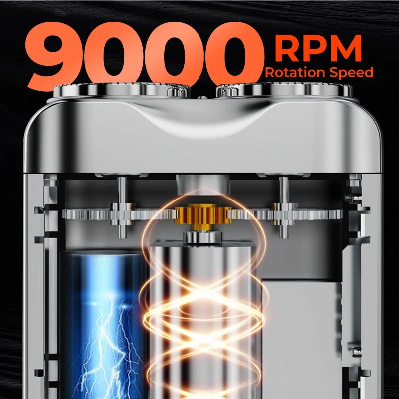 🔥2026 New Upgrade🔥Men's Portable Mini Rotary Electric Shaver