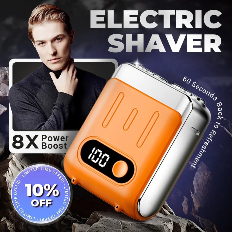 🔥2026 New Upgrade🔥Men's Portable Mini Rotary Electric Shaver