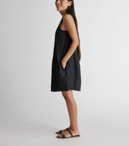 Falda sin mangas 100% lino europeo