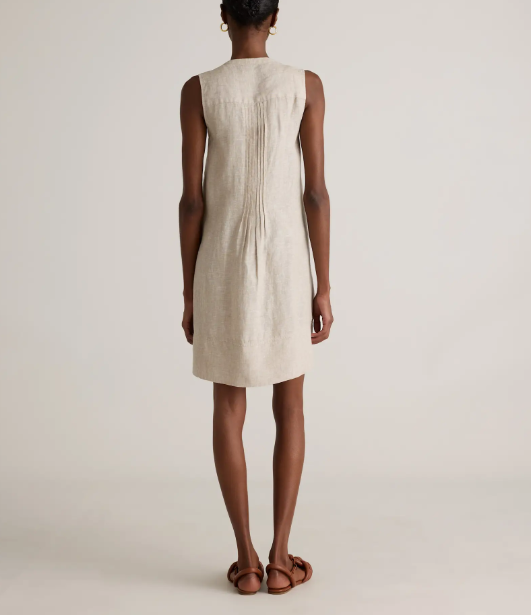 Falda sin mangas 100% lino europeo