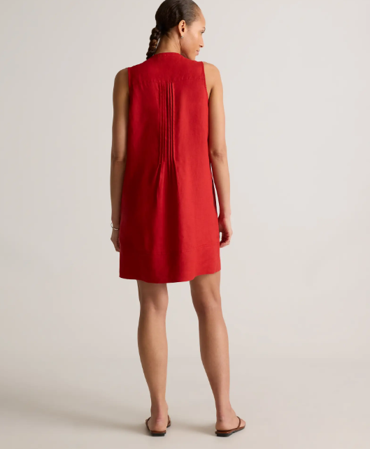 Falda sin mangas 100% lino europeo