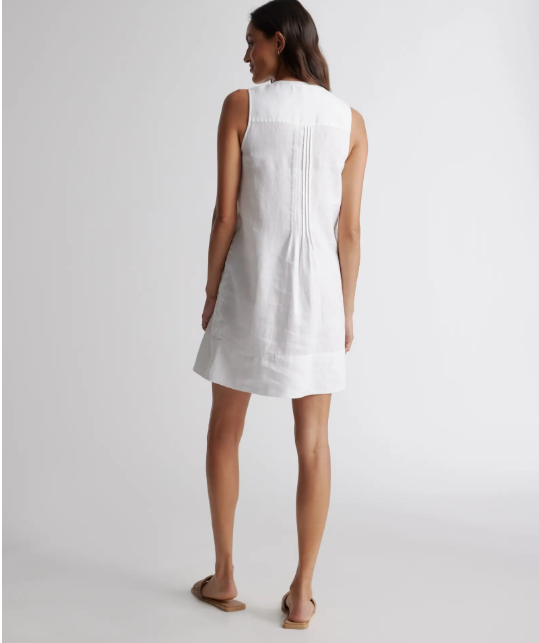 Falda sin mangas 100% lino europeo