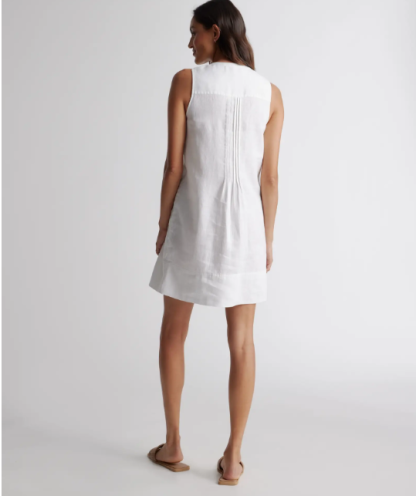 Falda sin mangas 100% lino europeo