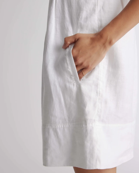 Falda sin mangas 100% lino europeo