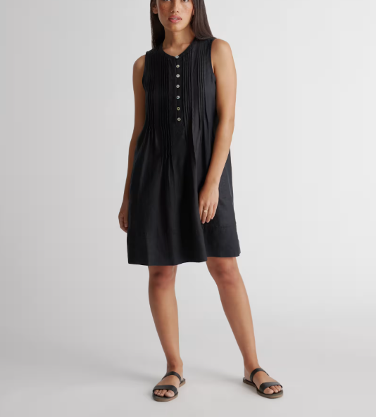 Falda sin mangas 100% lino europeo