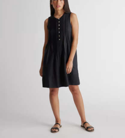 Falda sin mangas 100% lino europeo