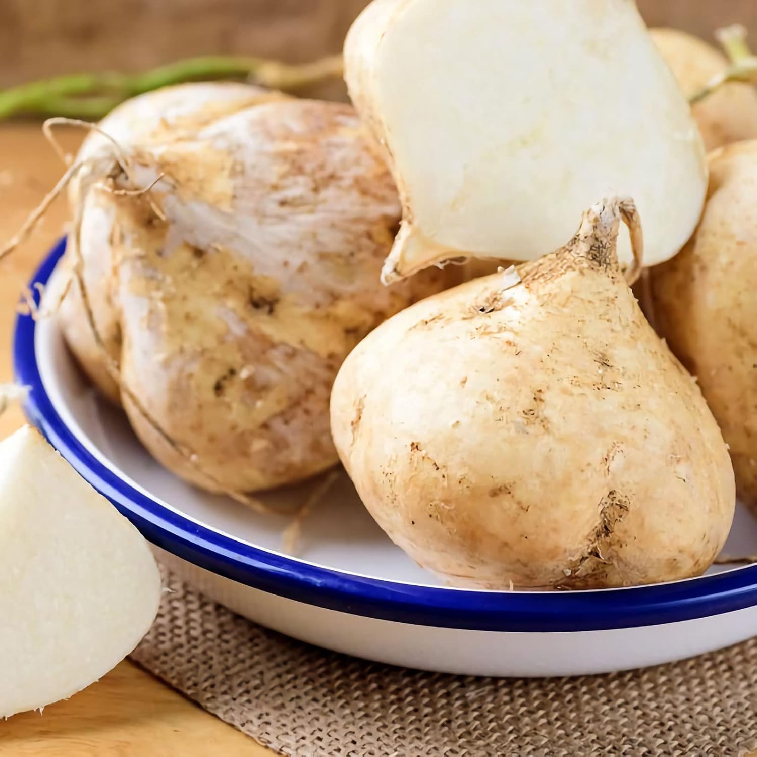 Exklusives Angebot💥 Saftige und nährstoffreiche, knackige Früchte – Süße Jicama zum Anpflanzen in Ihrem Zuhause 🍠