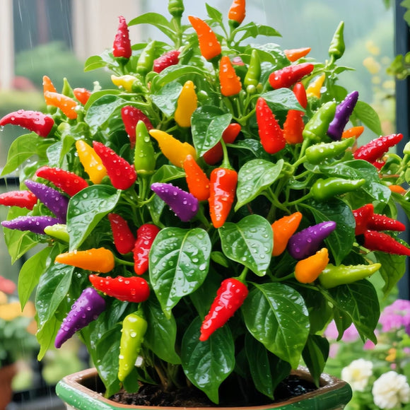 🌶️ Gentechnikfreie Bio-Paprikasamen in verschiedenen Farben