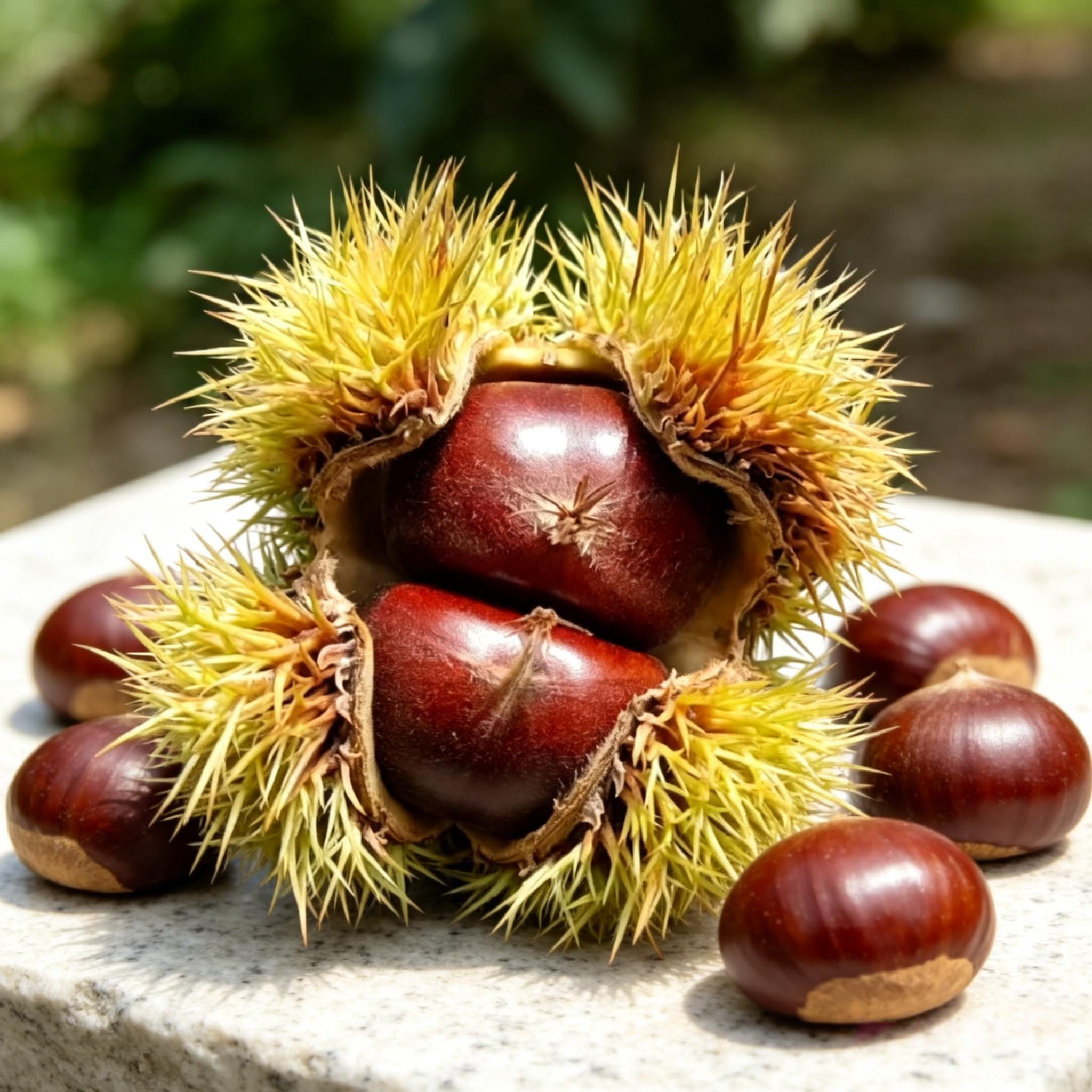 🔥Posledné 3 hodiny: 50% zľava - 🌰Semená zakrpateného gaštana – sladké a voňavé orechy🌱