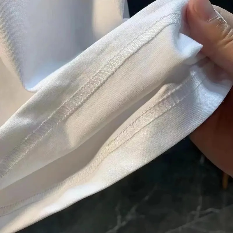 Trendy Oversized Nerdy Dog Graphic Couple T-Shirt