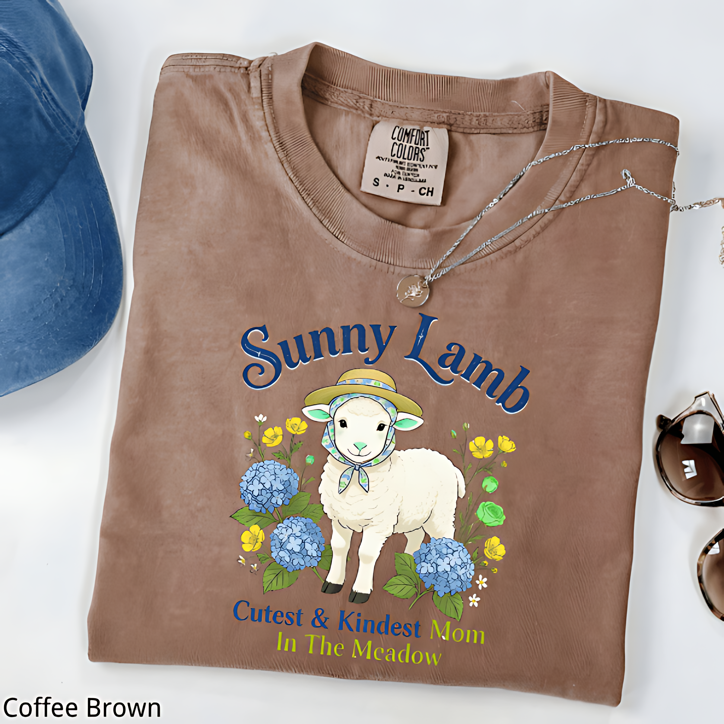 Sunny Lamb Mom Shirt, Mother's Day Gift