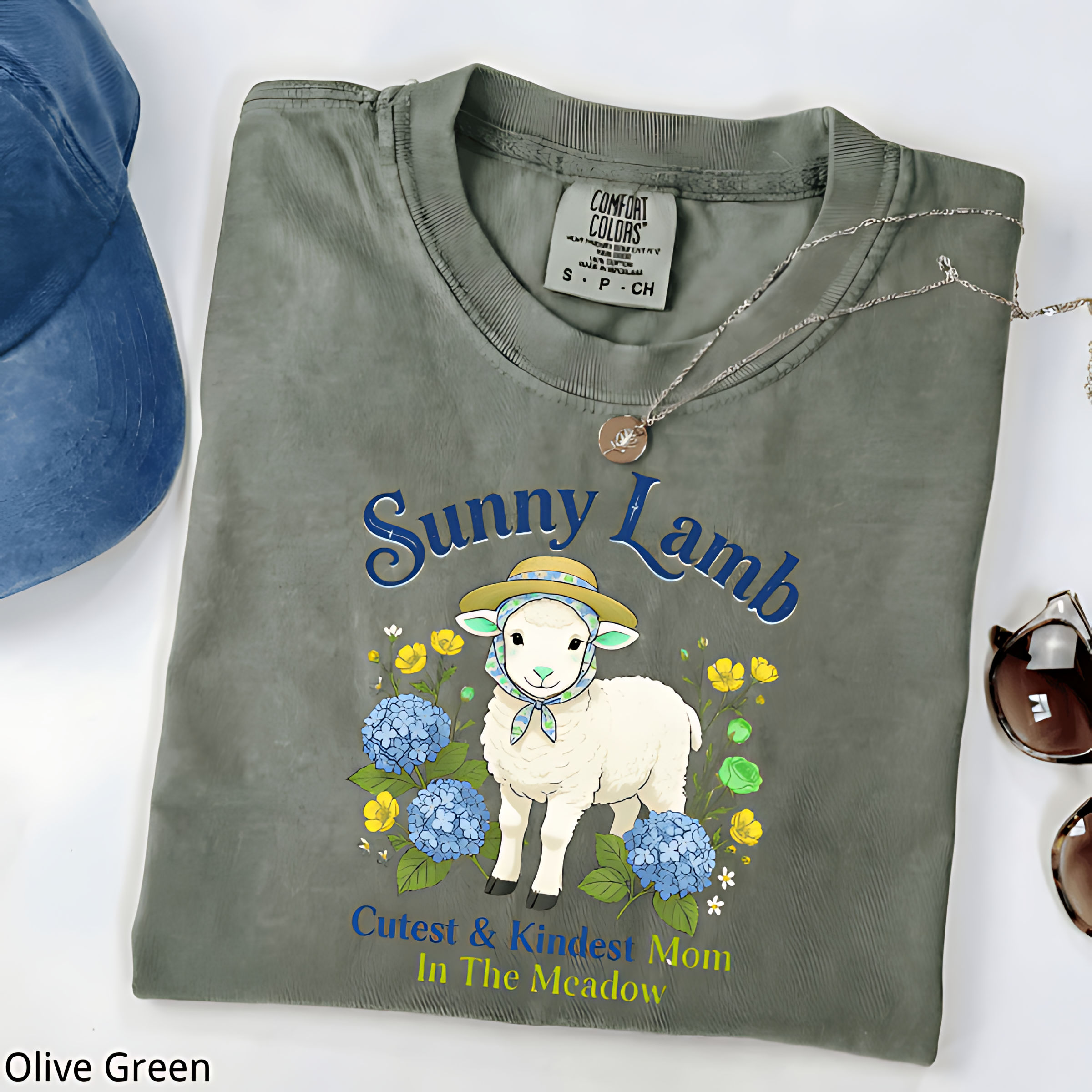 Sunny Lamb Mom Shirt, Mother's Day Gift