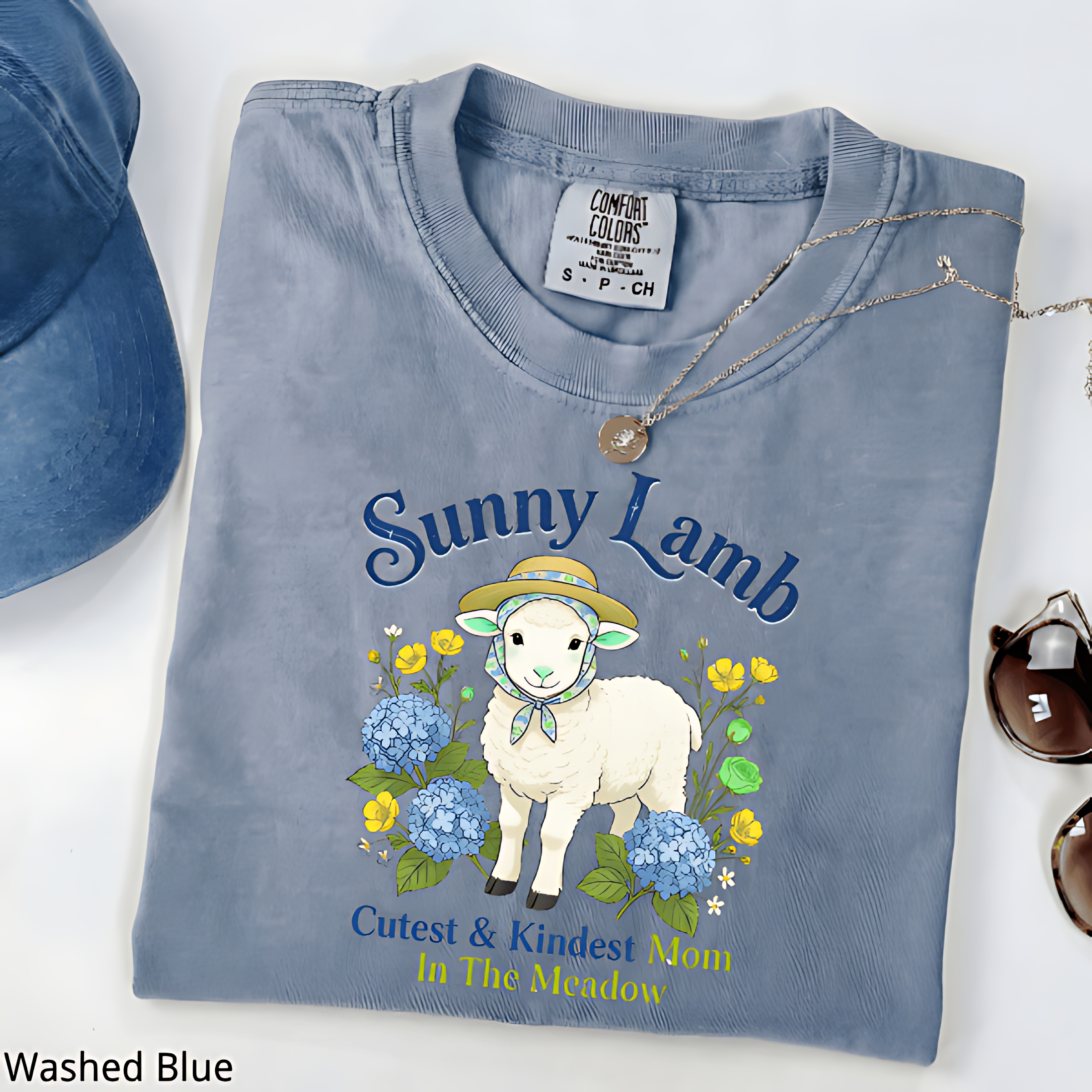 Sunny Lamb Mom Shirt, Mother's Day Gift