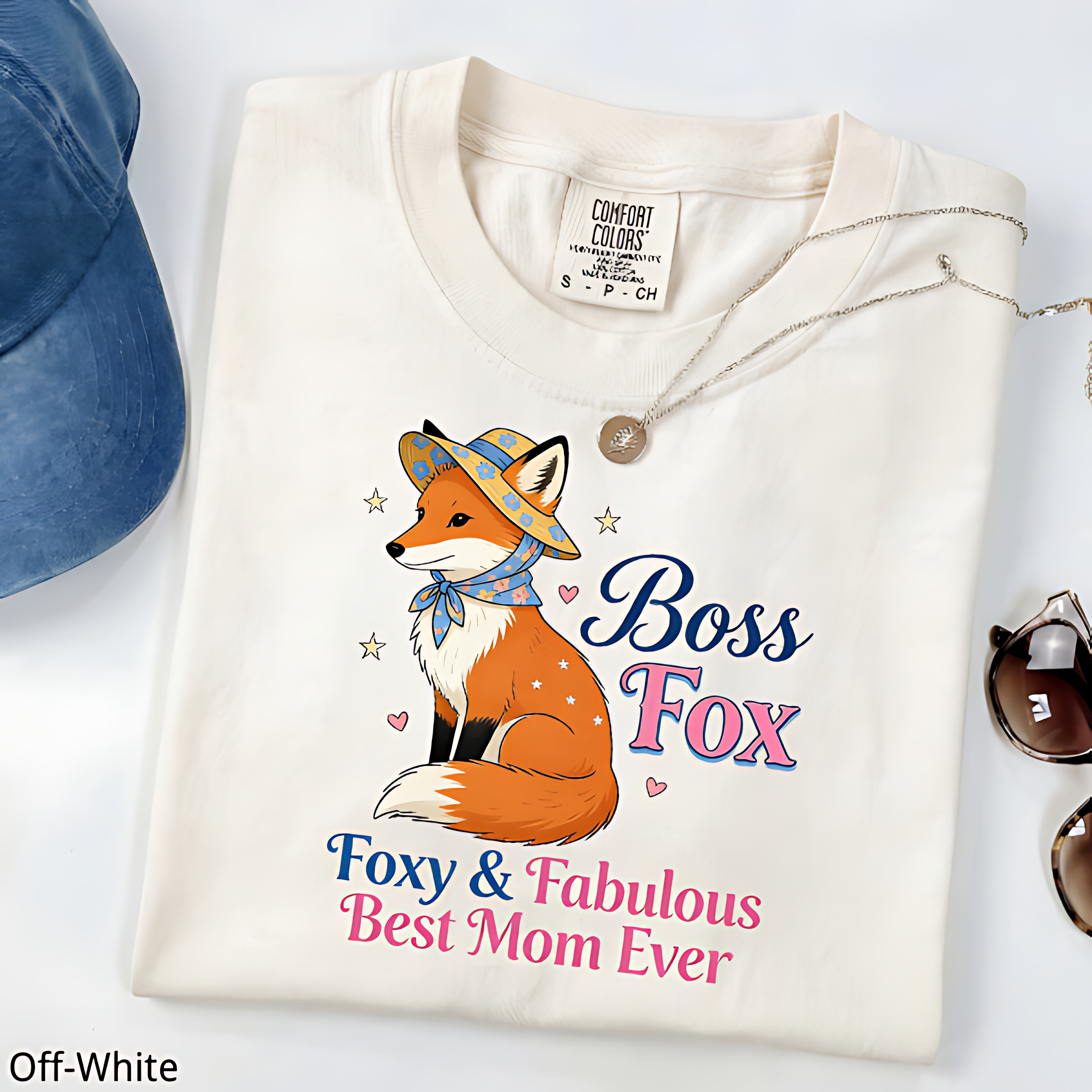 Boss Fox Mom T-Shirt, Fabulous Mother's Day Tee