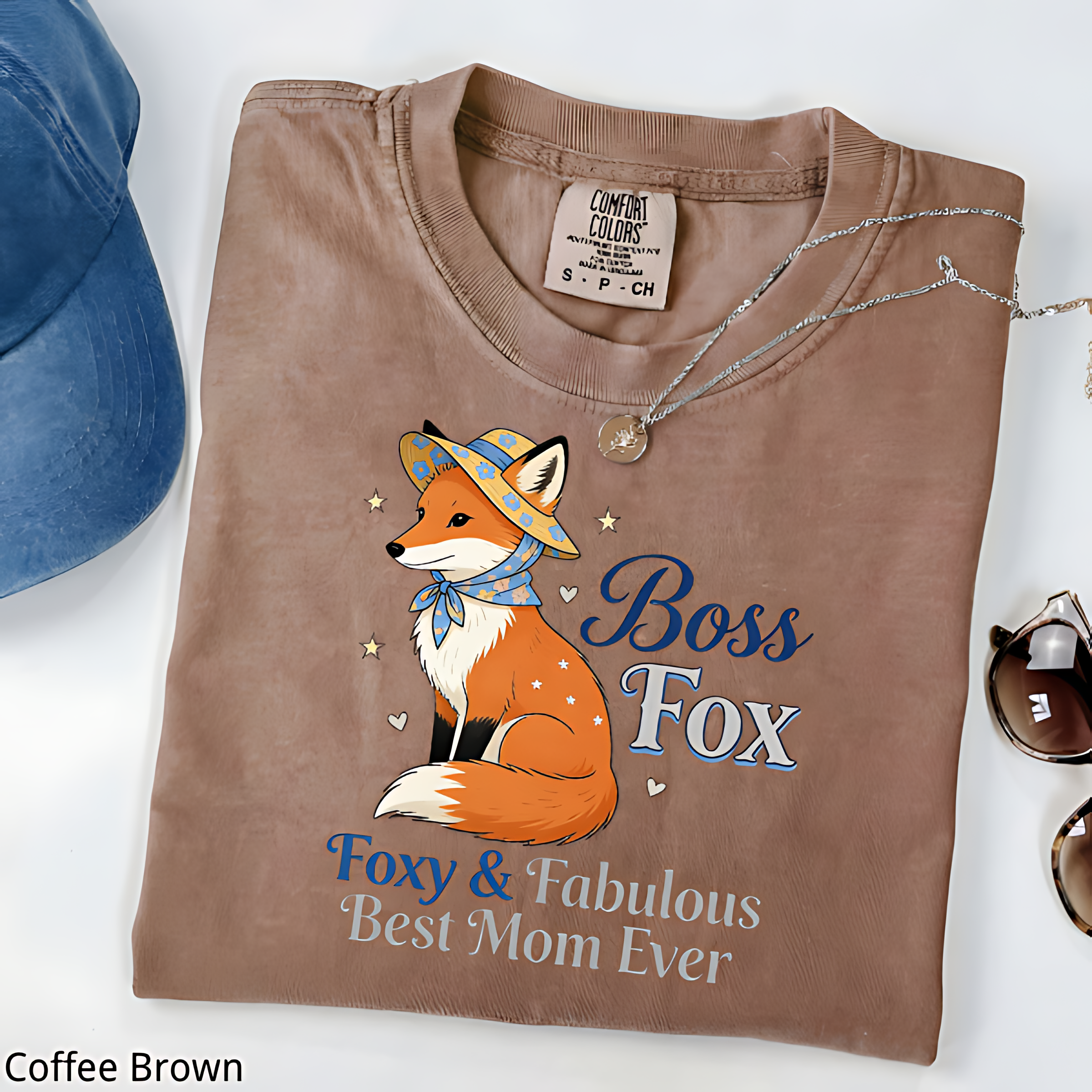 Boss Fox Mom T-Shirt, Fabulous Mother's Day Tee