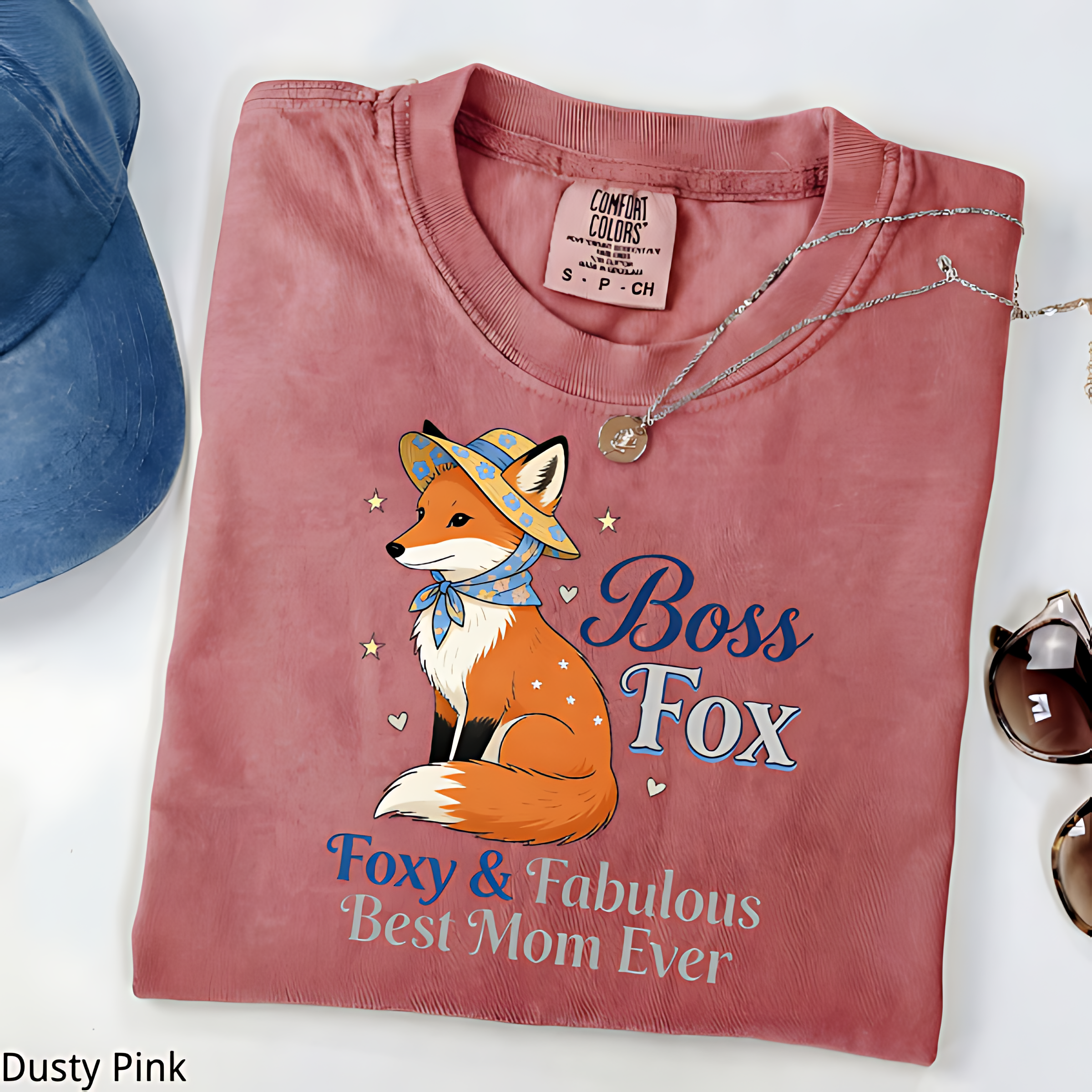 Boss Fox Mom T-Shirt, Fabulous Mother's Day Tee