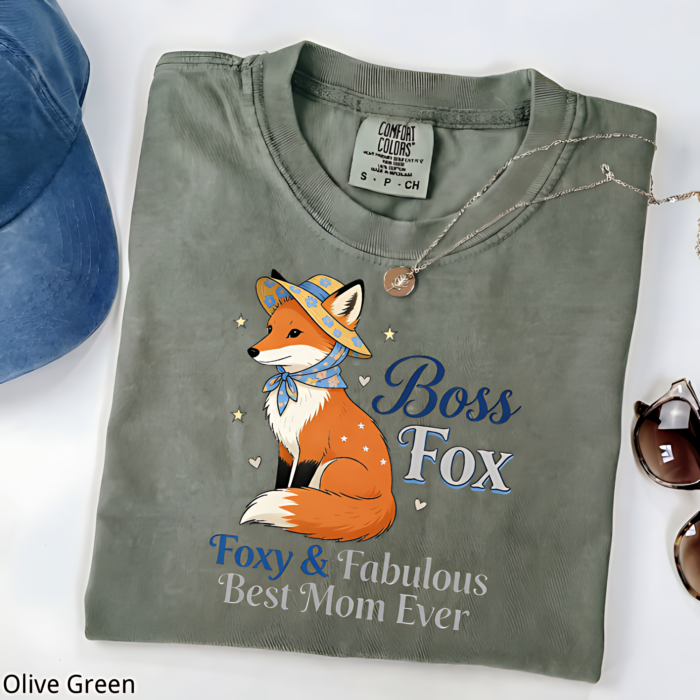 Boss Fox Mom T-Shirt, Fabulous Mother's Day Tee