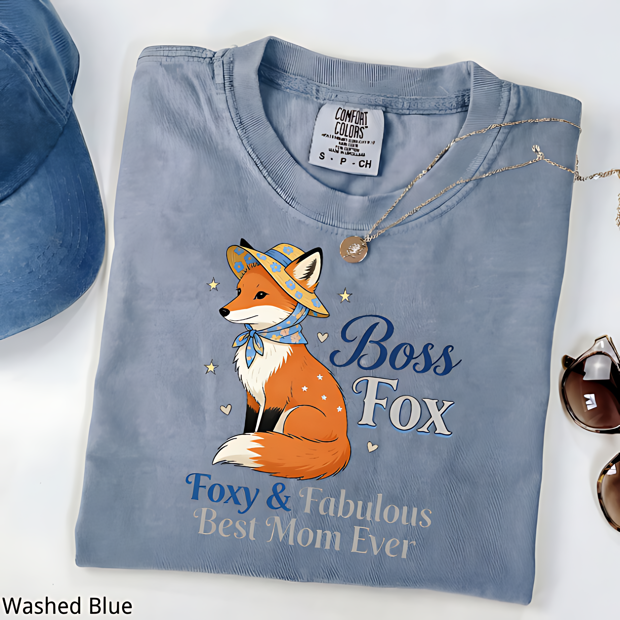 Boss Fox Mom T-Shirt, Fabulous Mother's Day Tee