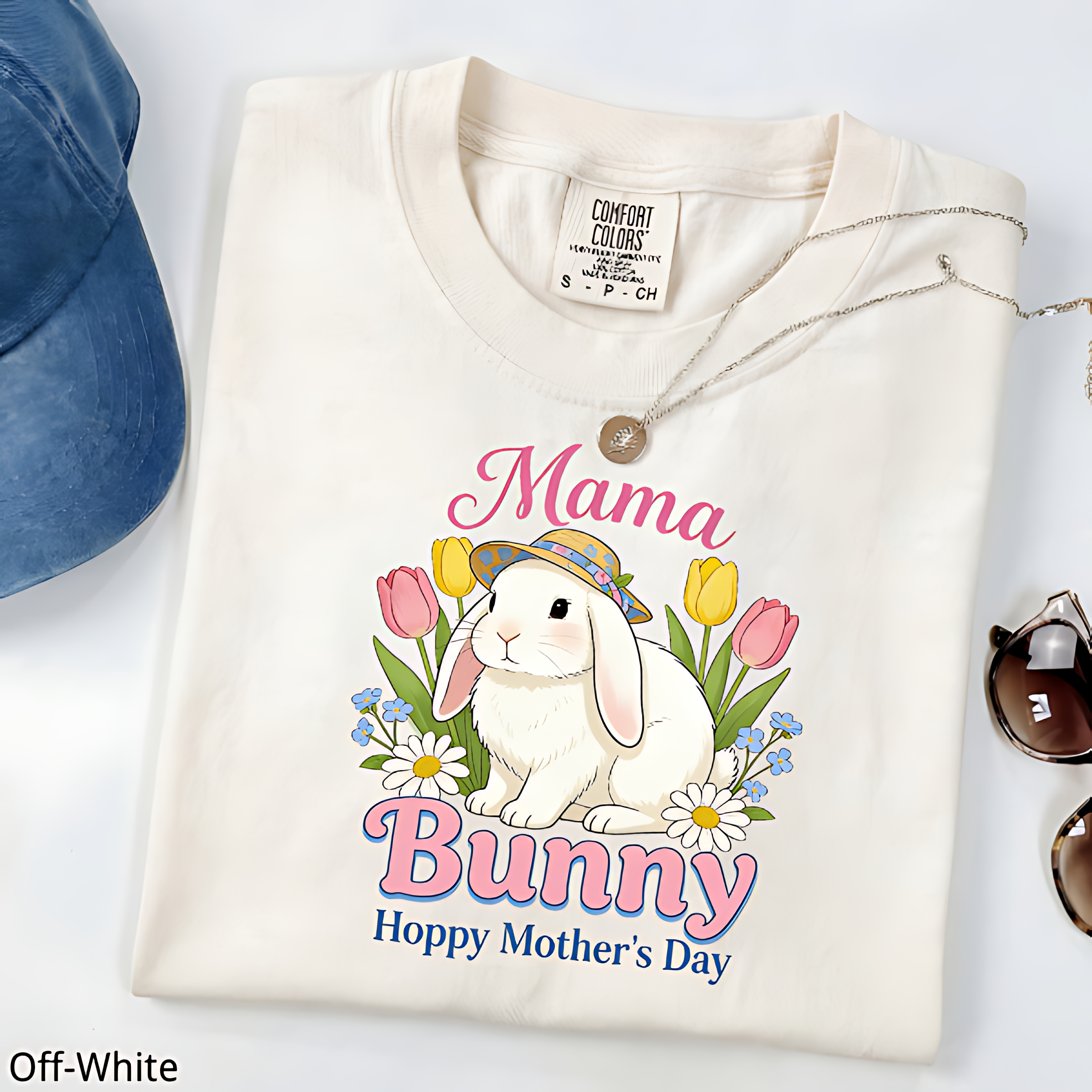 Mama Bunny T-Shirt, Hoppy Mother's Day Tee
