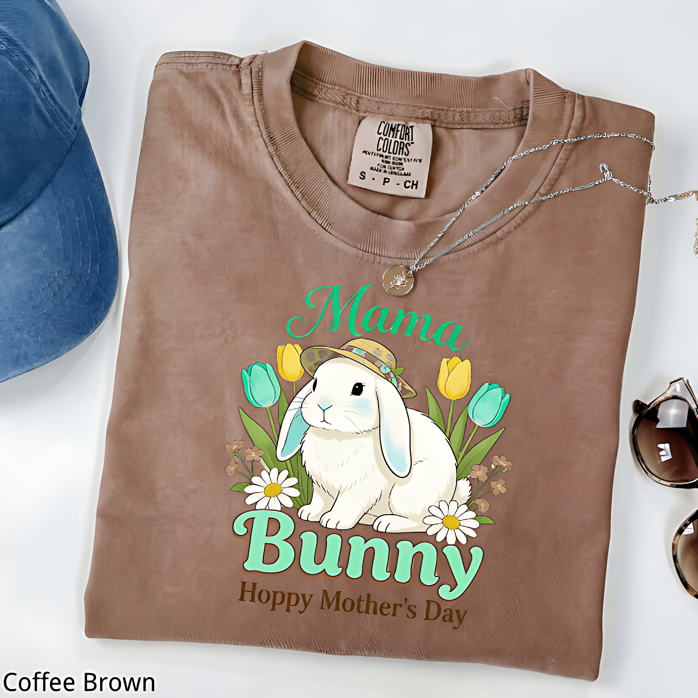 Mama Bunny T-Shirt, Hoppy Mother's Day Tee
