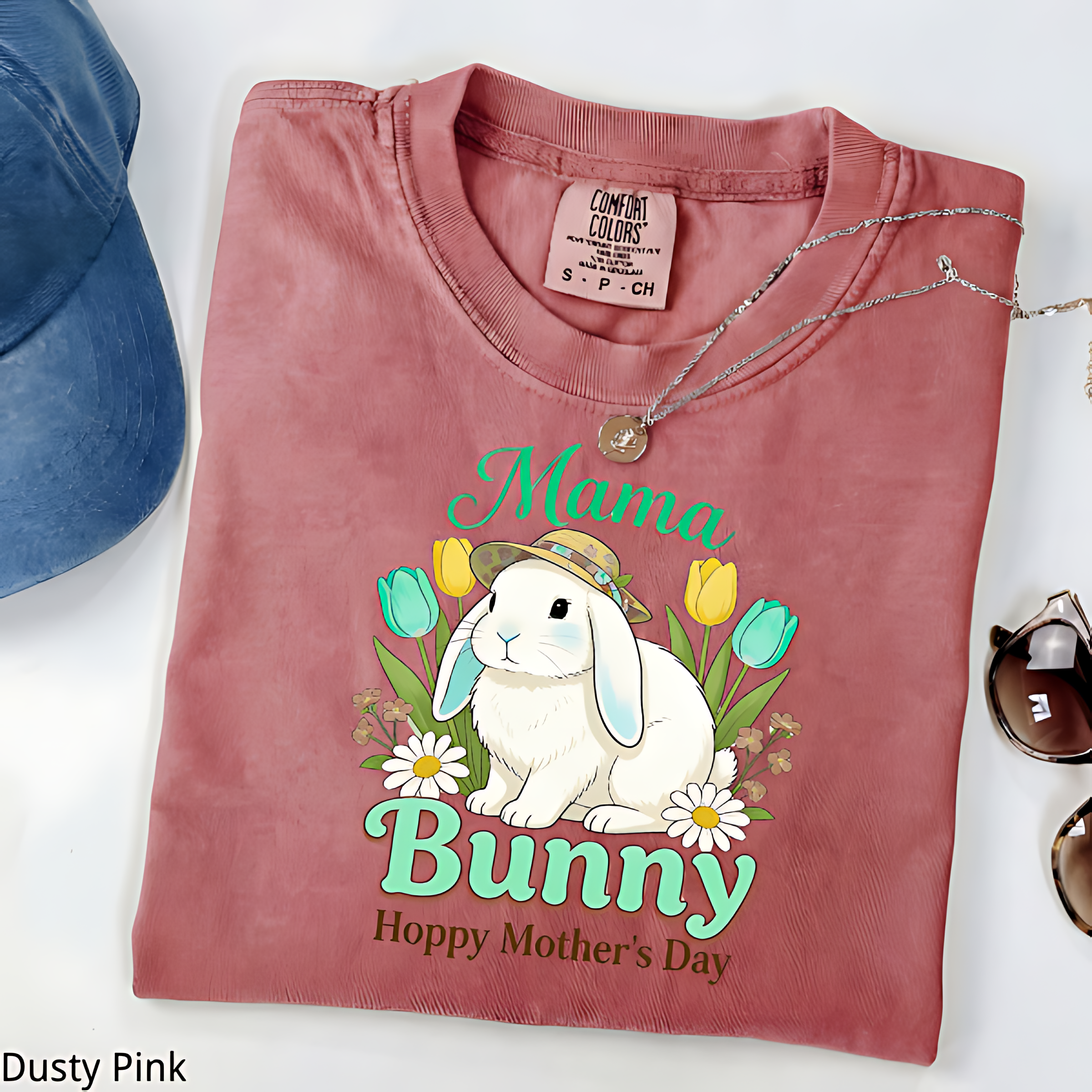 Mama Bunny T-Shirt, Hoppy Mother's Day Tee