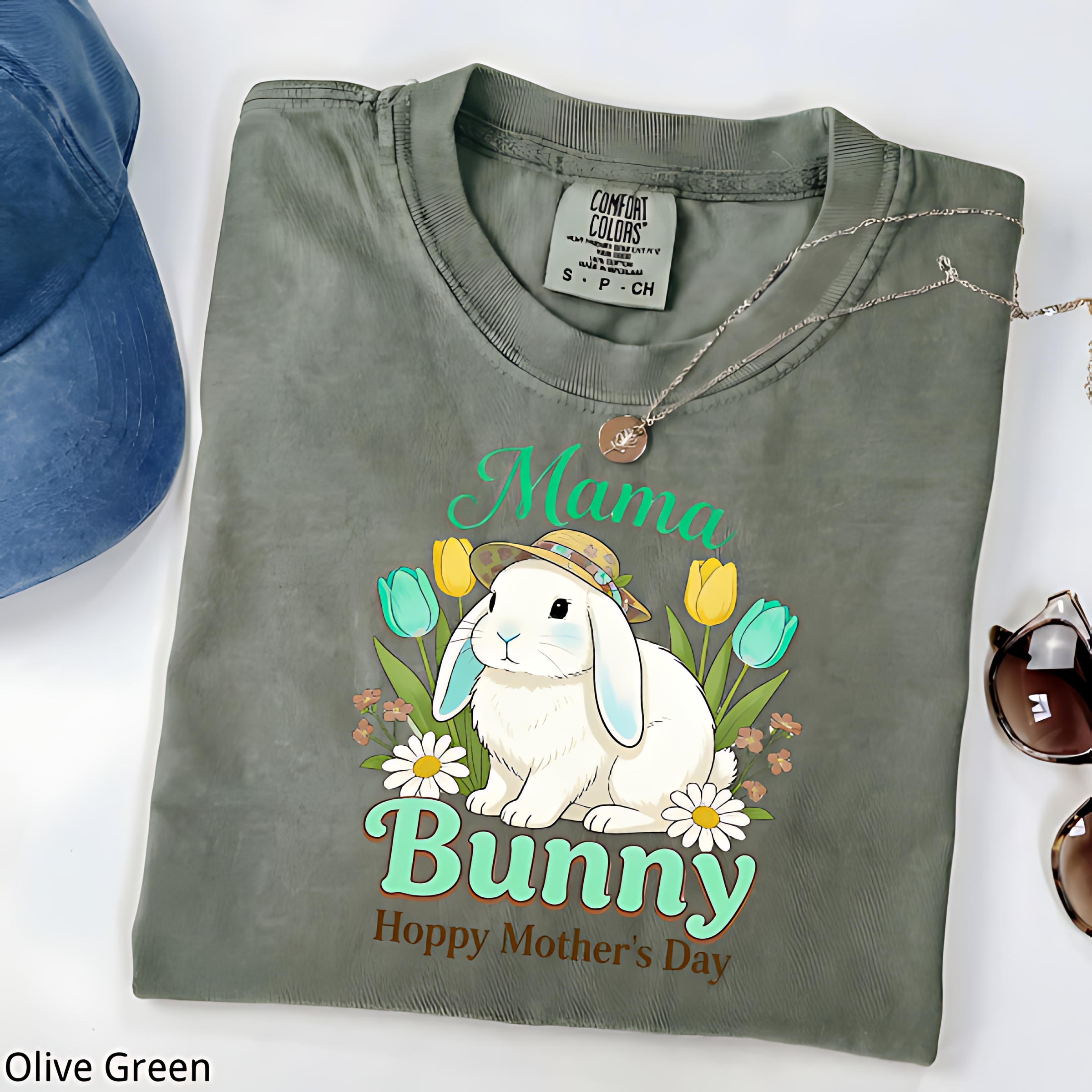 Mama Bunny T-Shirt, Hoppy Mother's Day Tee