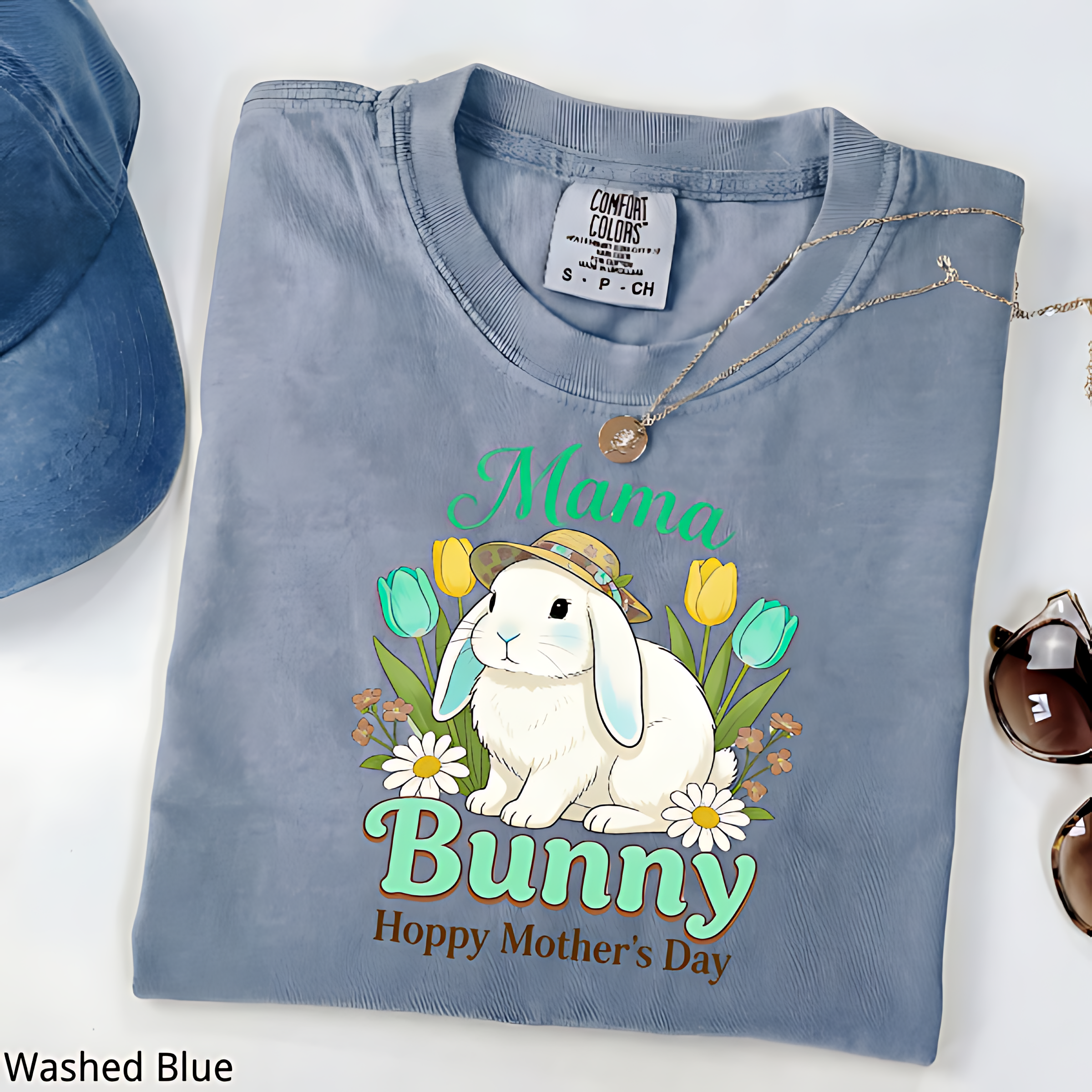 Mama Bunny T-Shirt, Hoppy Mother's Day Tee