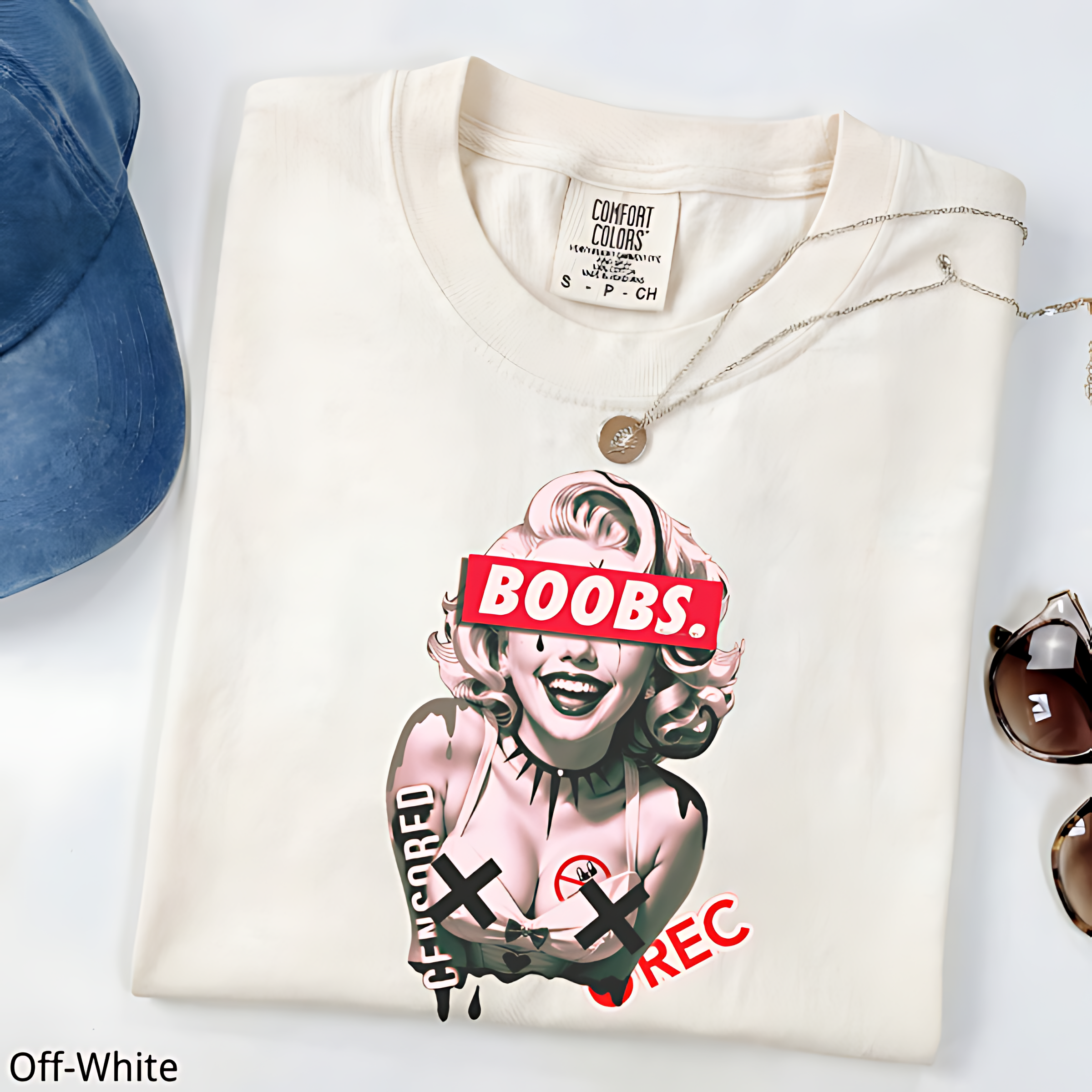 Sassy Marilyn Shirt, Bold Humor Tee